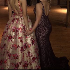 Maroon Jovani Prom Dress